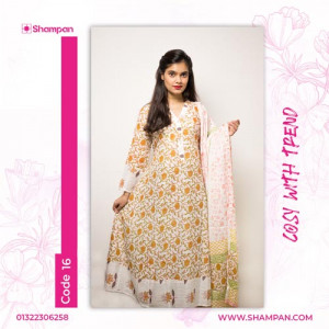 Anarkali Two Pieces Yellow