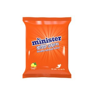 Minister Bright Wash Detergent Powder Lemon &amp; Mint 5gm