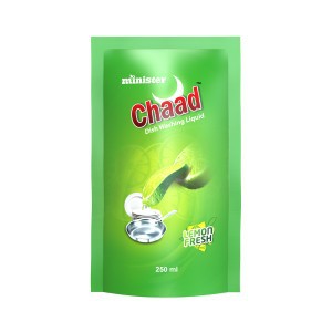 Minister Chaad Dish Washing Refill Pack (Lemon Fresh)-250ml