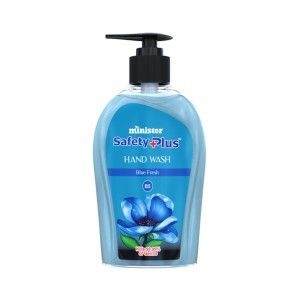 Minister Safety Plus Hand Wash Pump (Blue Fresh) 200+50ml
