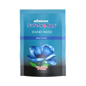 Minister Safety Plus Hand Wash Refill Pack (Blue Fresh) 180+20ml