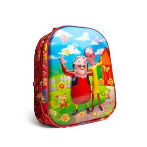 Motu Patlu School Bag Red 2