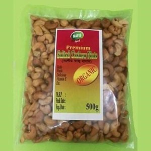 Premium Salted Cashew Nuts 500gm