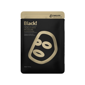 TTM Gold Flakes Moisture Boosting Black Charcoal Mask